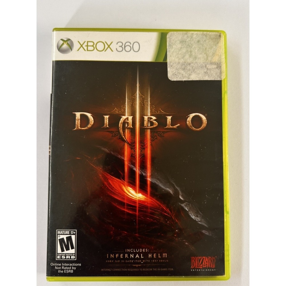 Xbox 360‎ Diablo III 3 Microsoft 2013